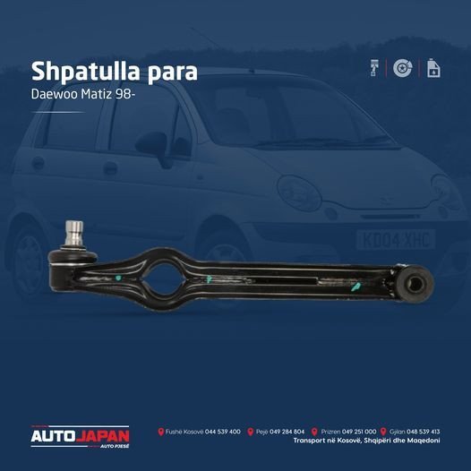 Shpatulla para, Daewoo Matiz 98-