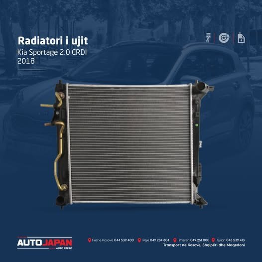 Water radiator, Kia Sportage 2.0 Crdi 2018