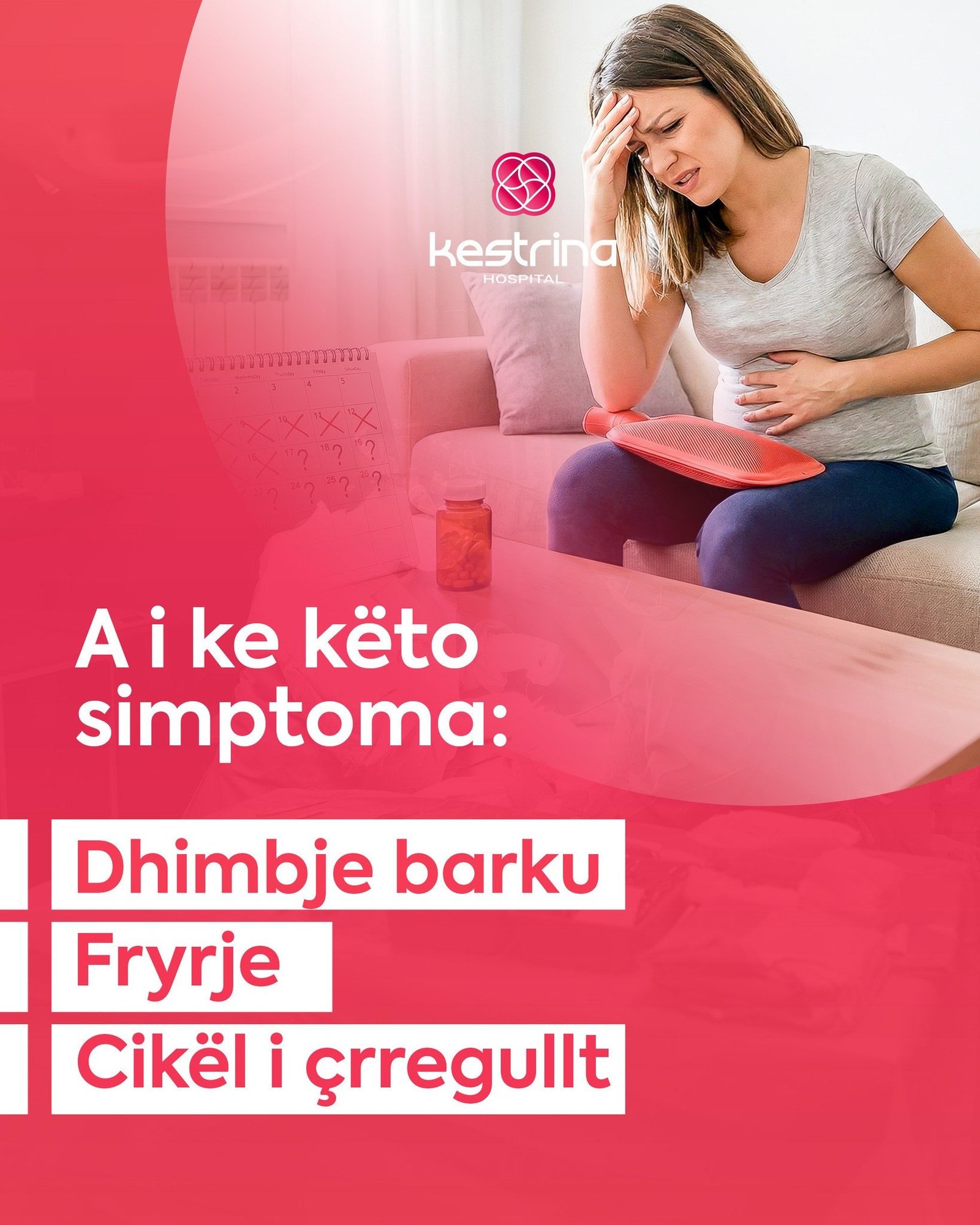 A ndihesh e fryrë? Ke dhimbje barku apo cikël të çrregullt?