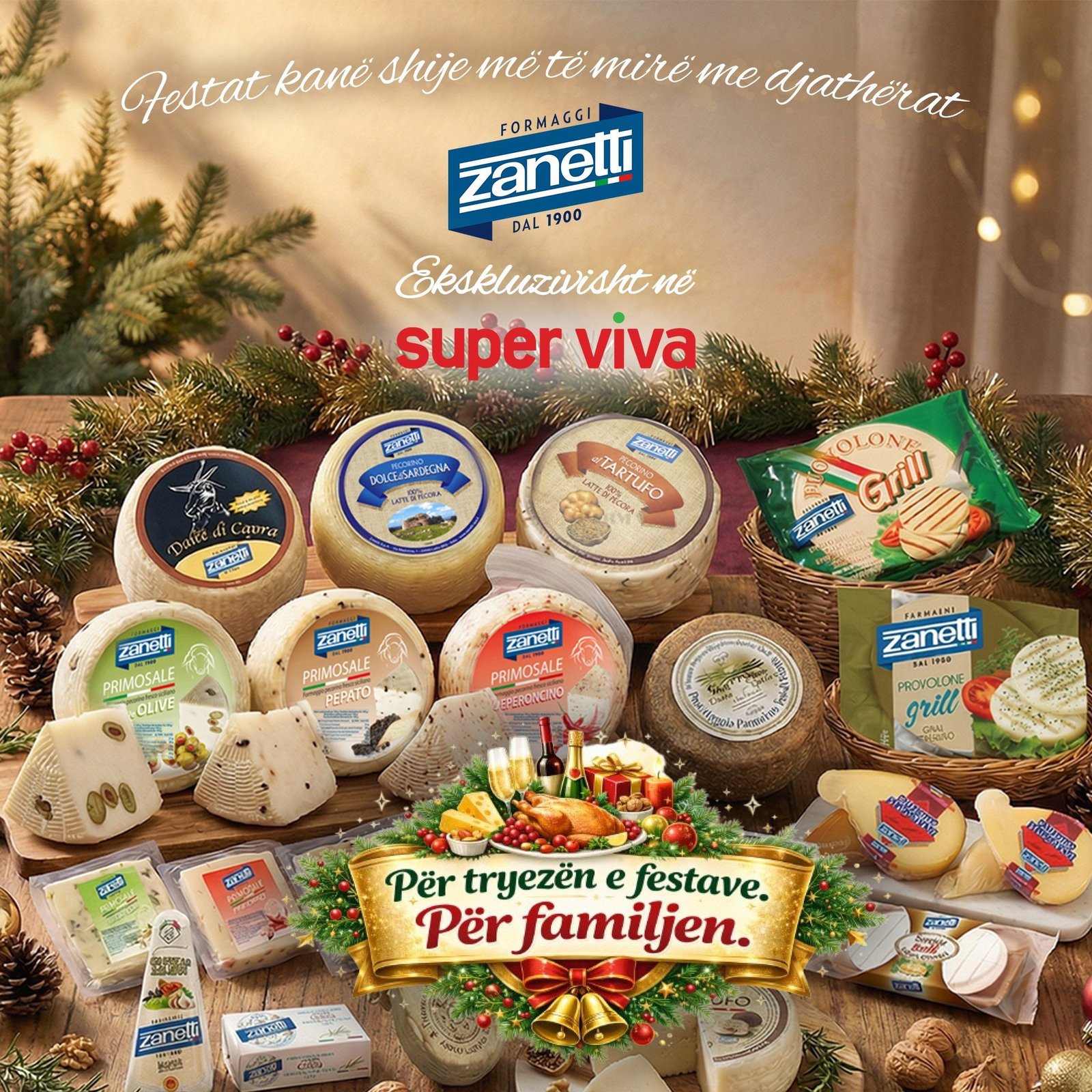 Për tryezën e festave, zgjidh shijen që bashkon familjen