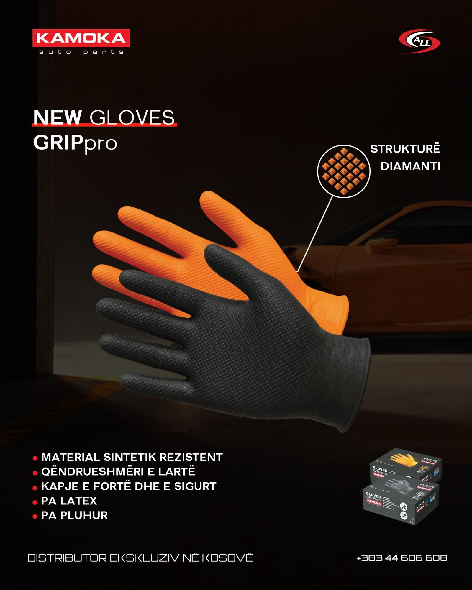 NEW GLOVES – GRIPpro by KAMOKA