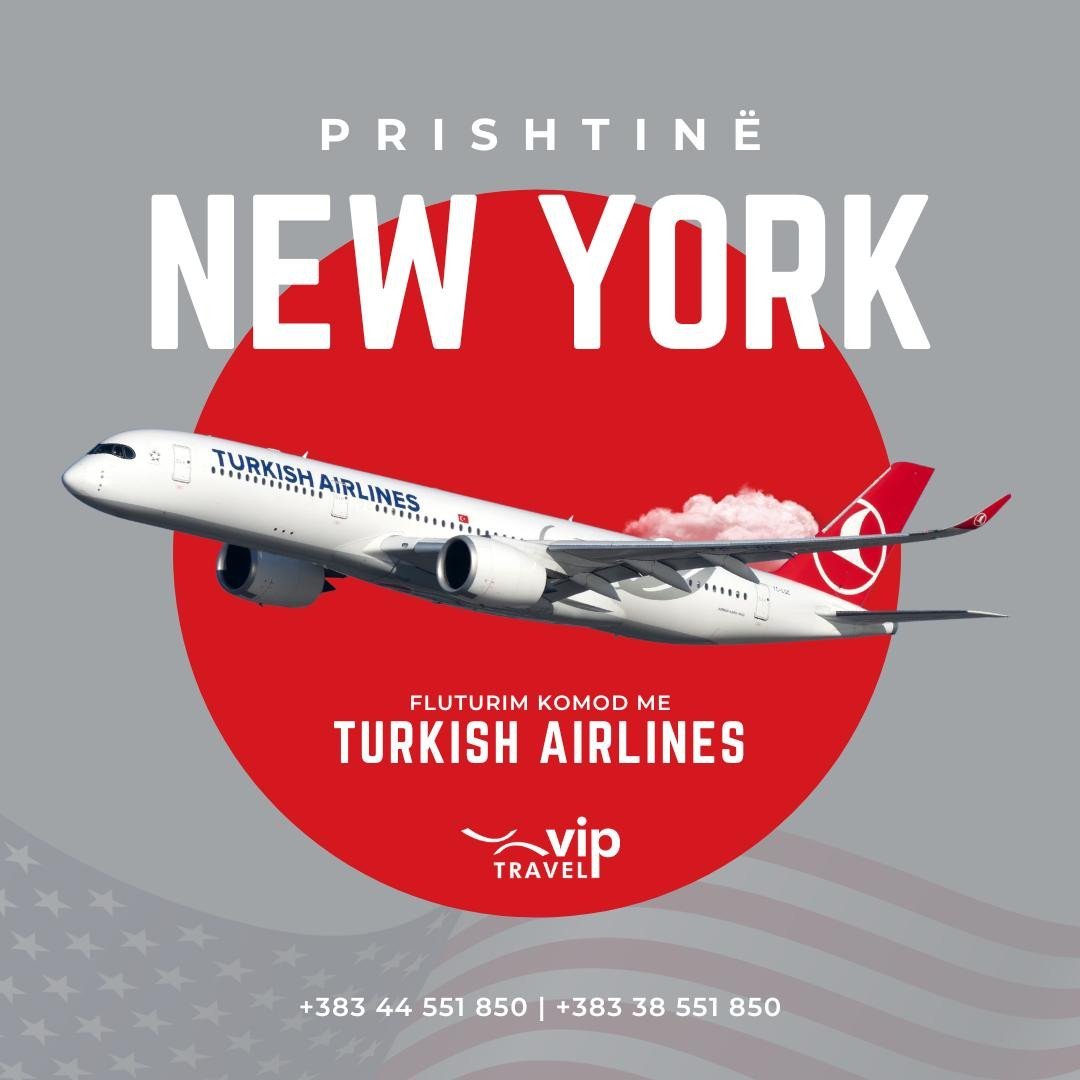 Fluturime nga Prishtina në New York me super çmime