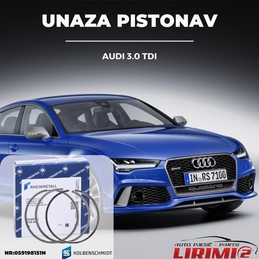 Unaza Pistonav AUDI 3.0 TDI