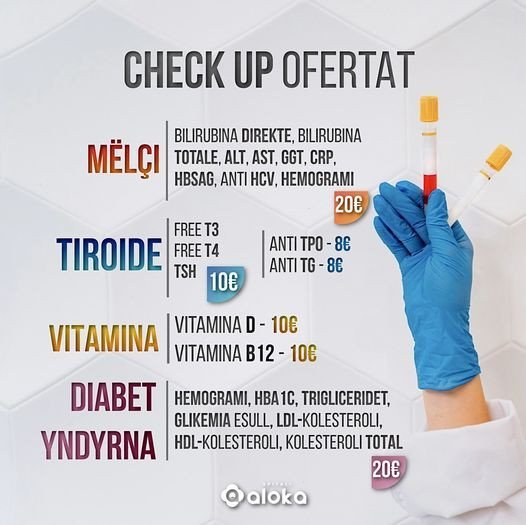 Ofertat e analizave CHECK-UP