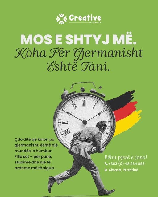 Gjermanishtja është çelësi i suksesit tuaj profesional!