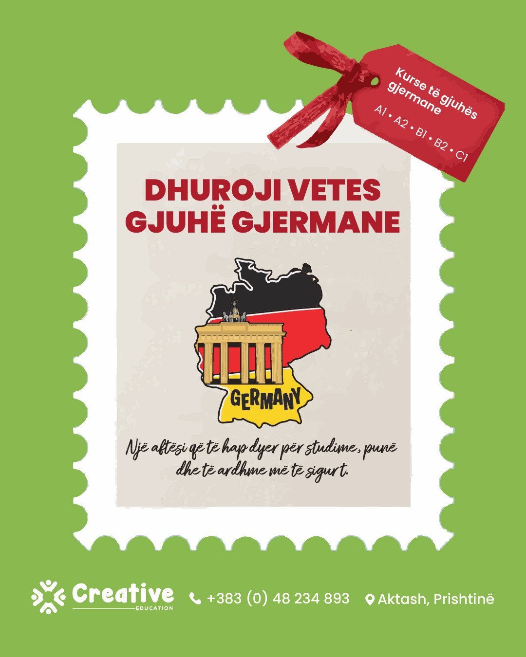 Dhuroji vetes një mundësi që zgjat gjithë jetën