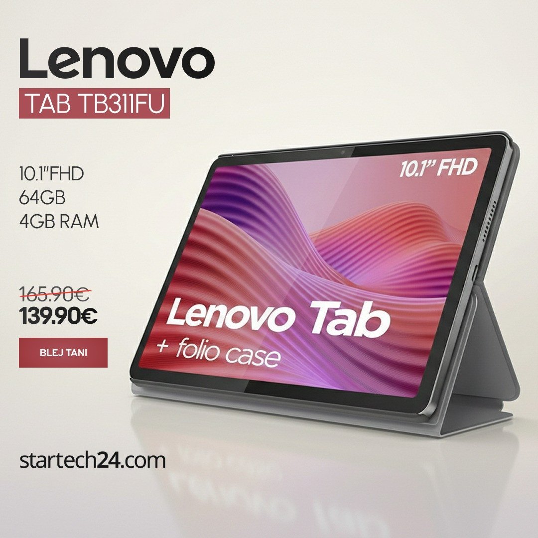 Lenovo Tab TB311FU, tablet praktik