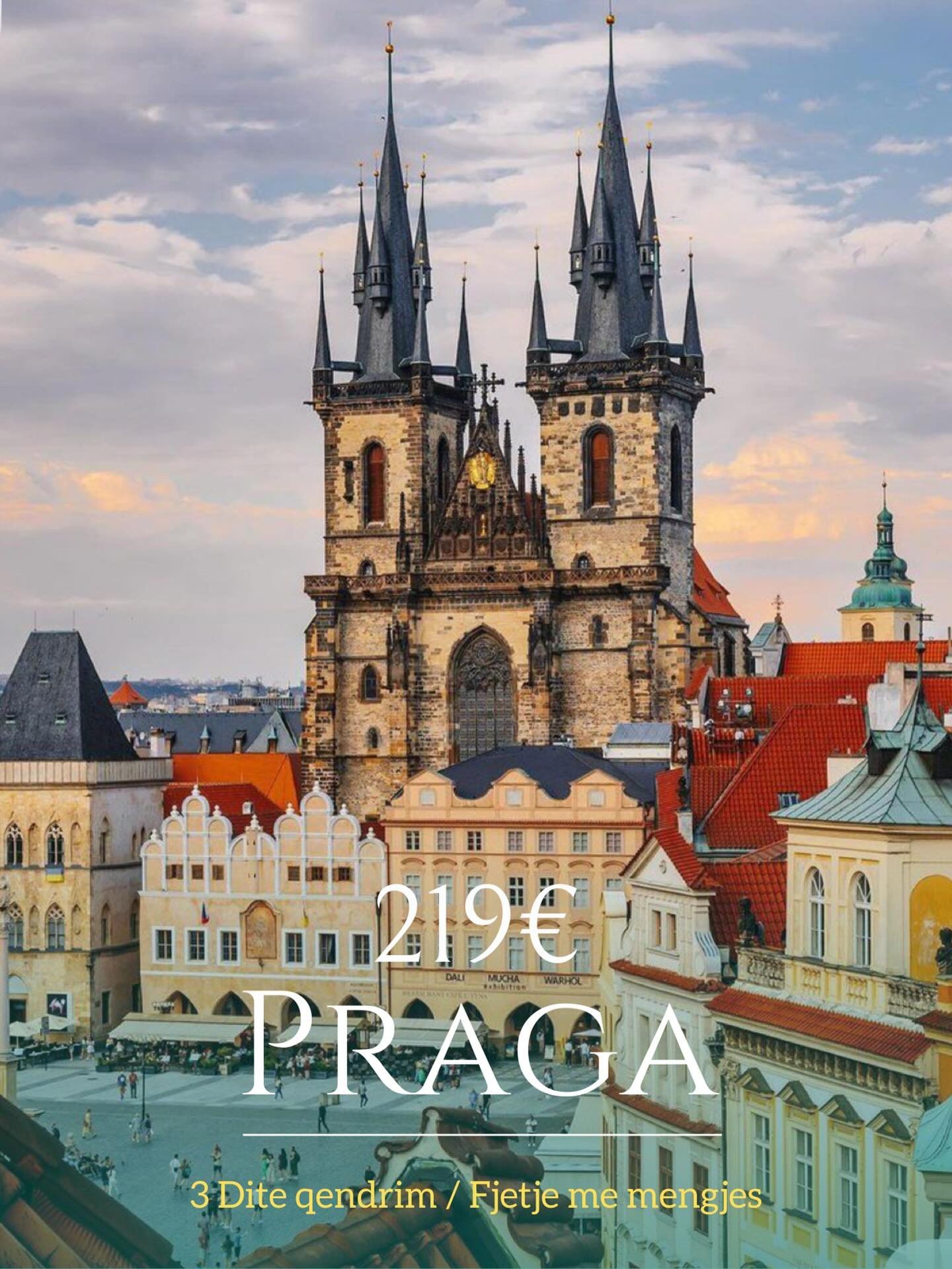 3 Ditë në Pragë prej 219€