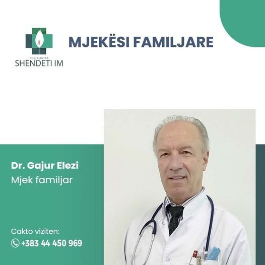 Dr. Gajur Elezi Mjek familjar