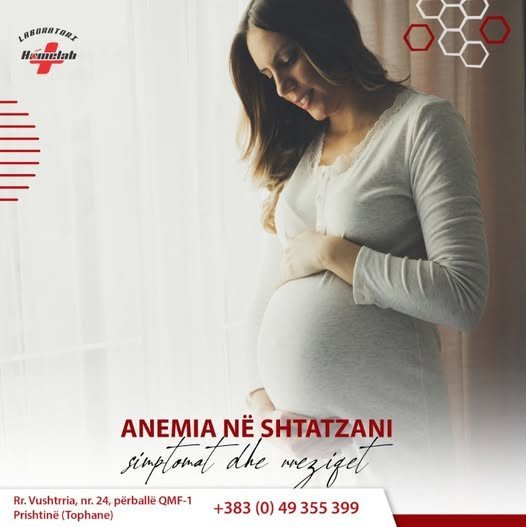 Anemia shfaqet në momentin kur organizmi i gruas shfaq mungesë hekuri