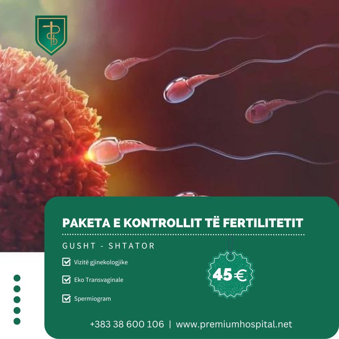 Paketa e kontrollit të Fertilitetit / 45 euro