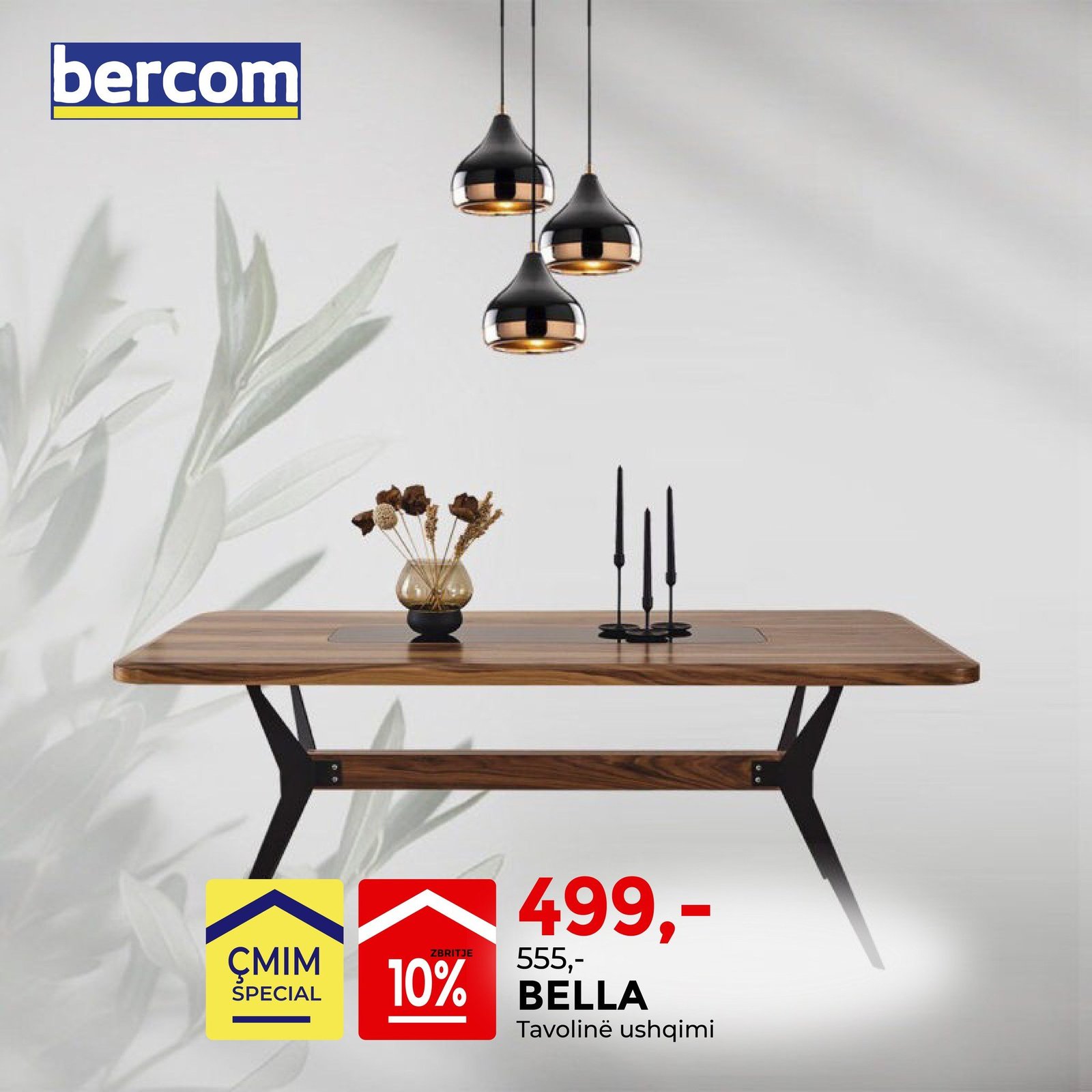 Tavolina Bella, perfekte për darka me stil