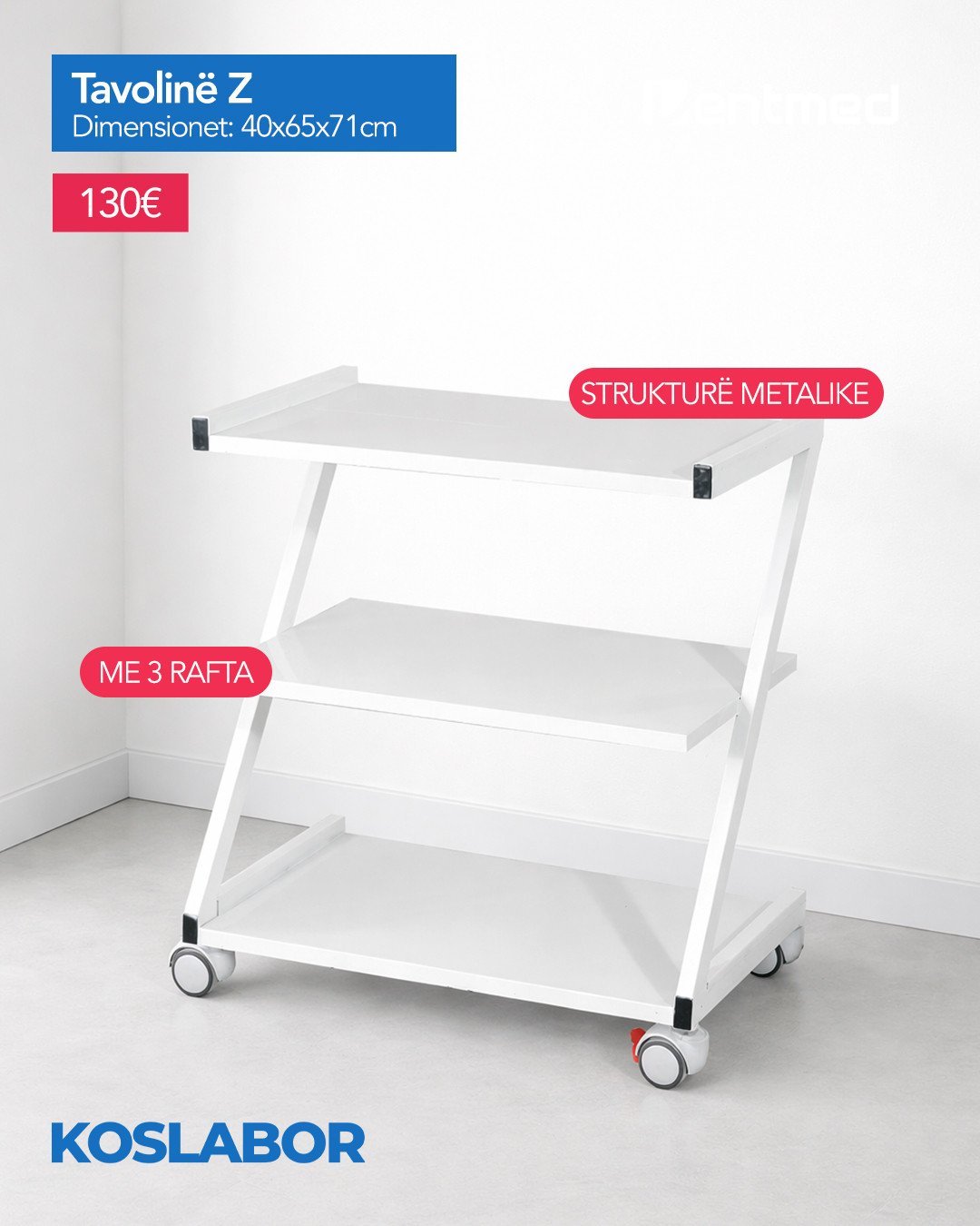 Tavolinë Z me tri nivele E-231/B