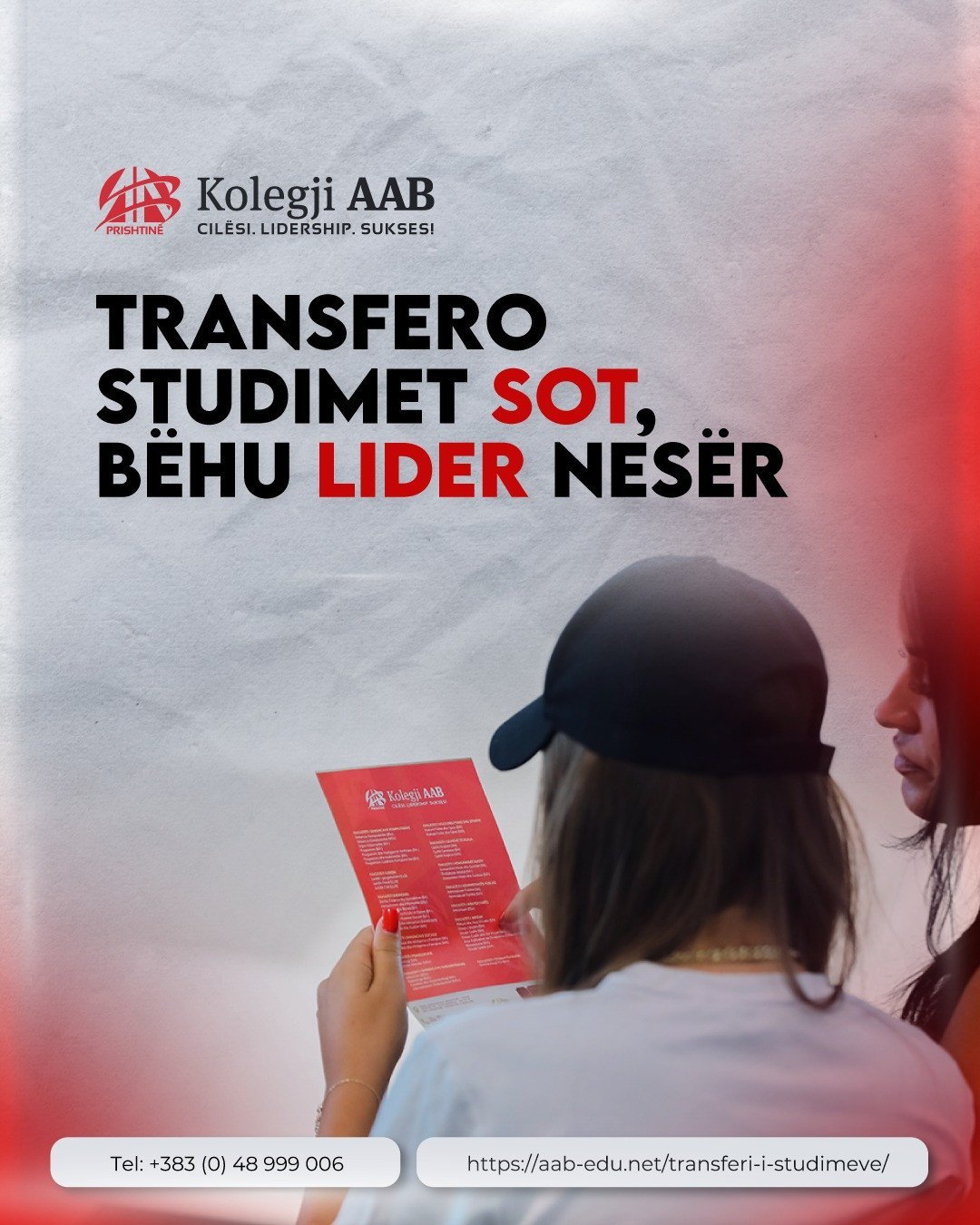 Transferi i studimeve vazhdon të jetë i hapur në Kolegjin AAB