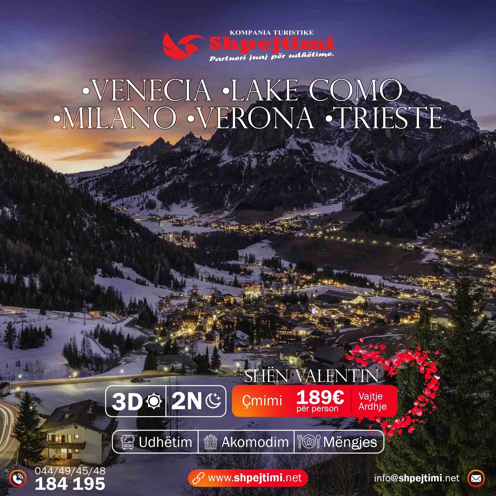 Dashuria meriton një udhëtim