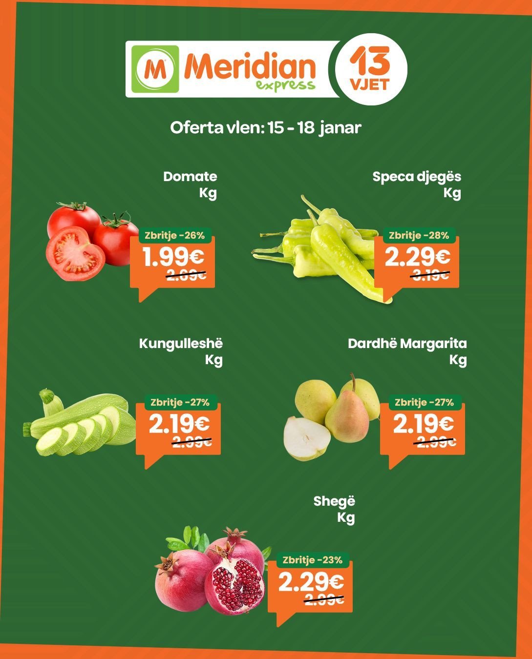 Pemë dhe perime të freskëta me çmime fantastike