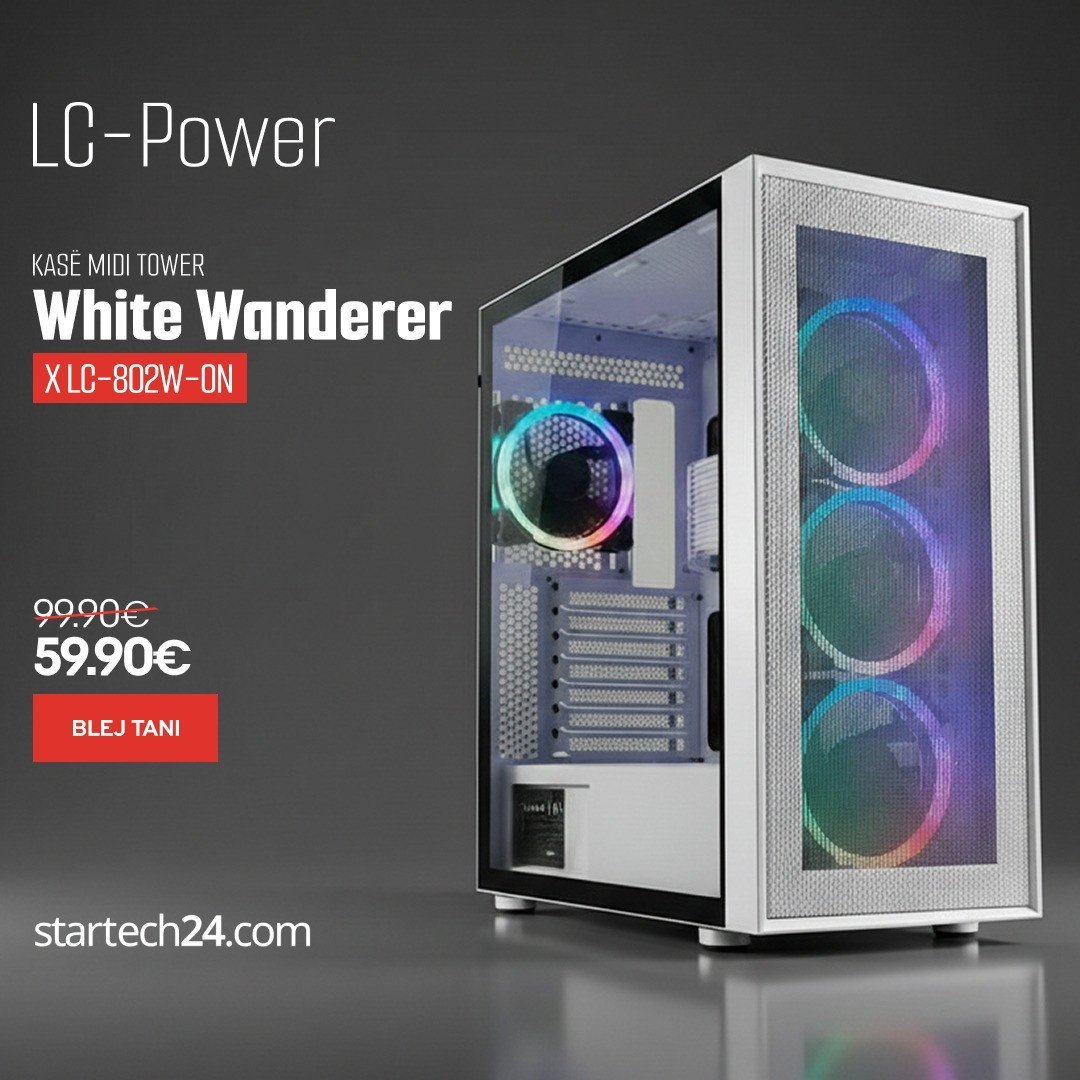 LC-Power White Wanderer