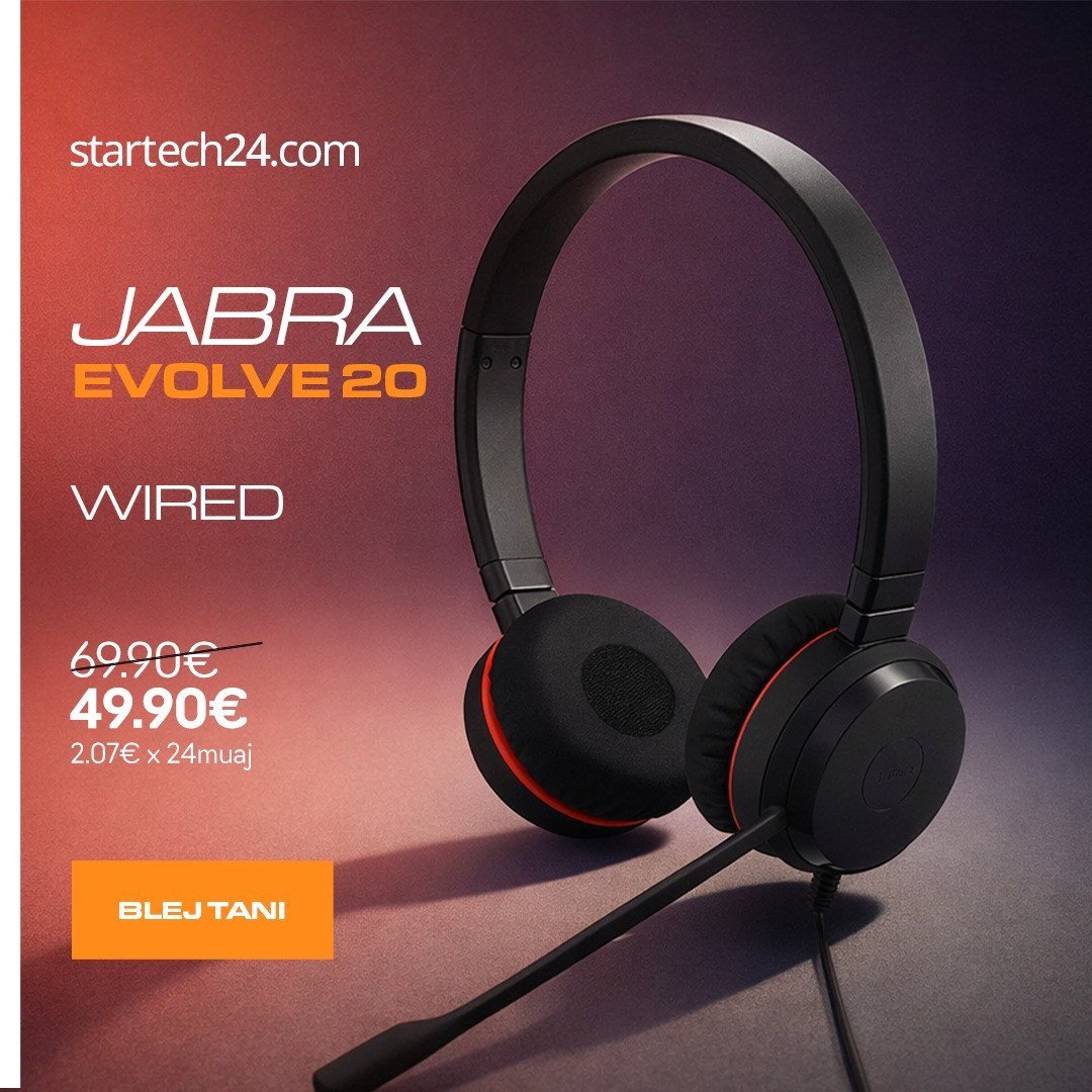 Jabra Evolve 20 (Wired)