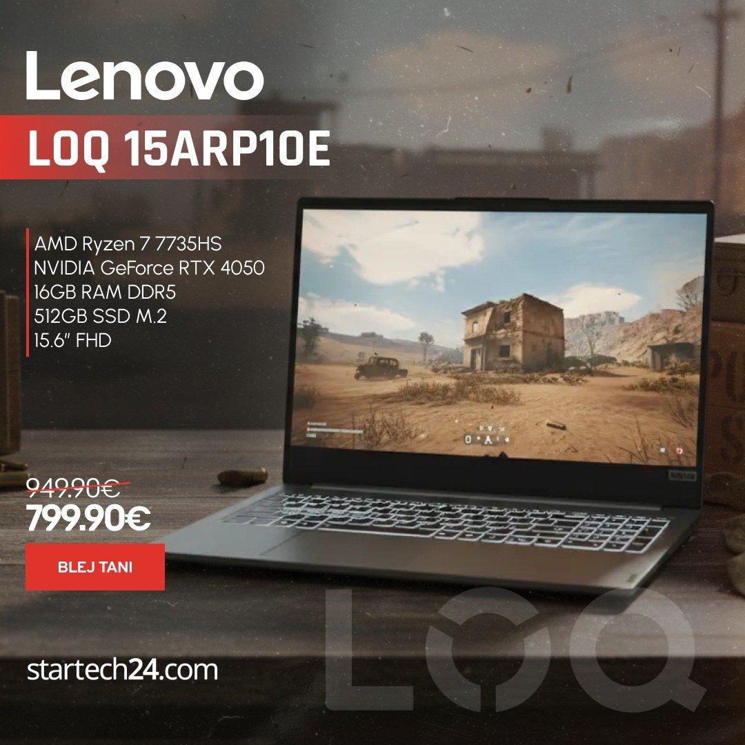 Lenovo LOQ 15ARP10E