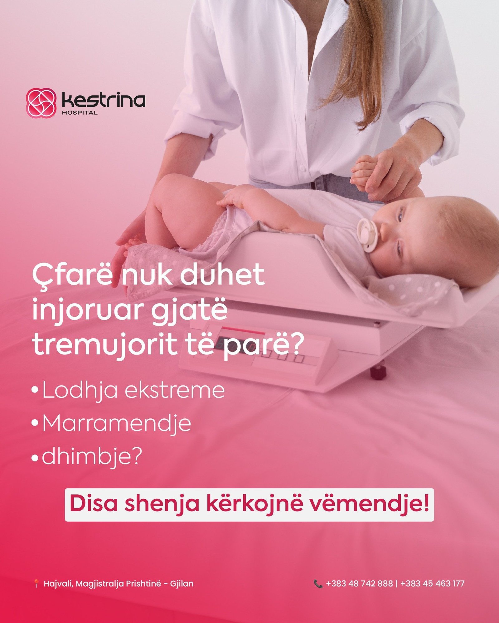 Kontrollat lehtësojnë shtatzëninë tuaj