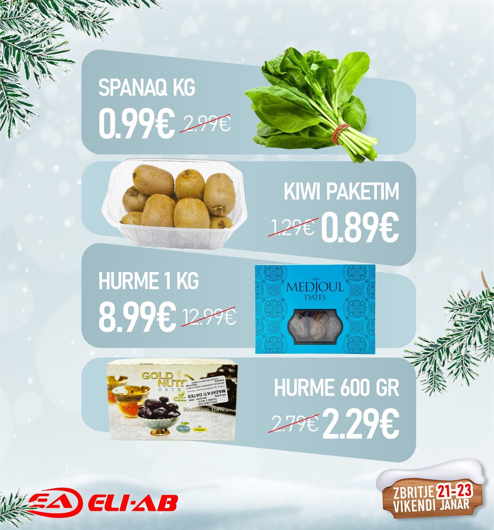 Freski Ditore – Zbritje në Pemë & Perime