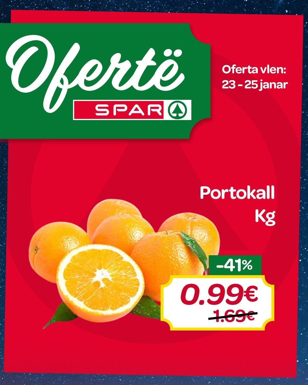 Dimri ka shije më të mirë me portokall të freskët