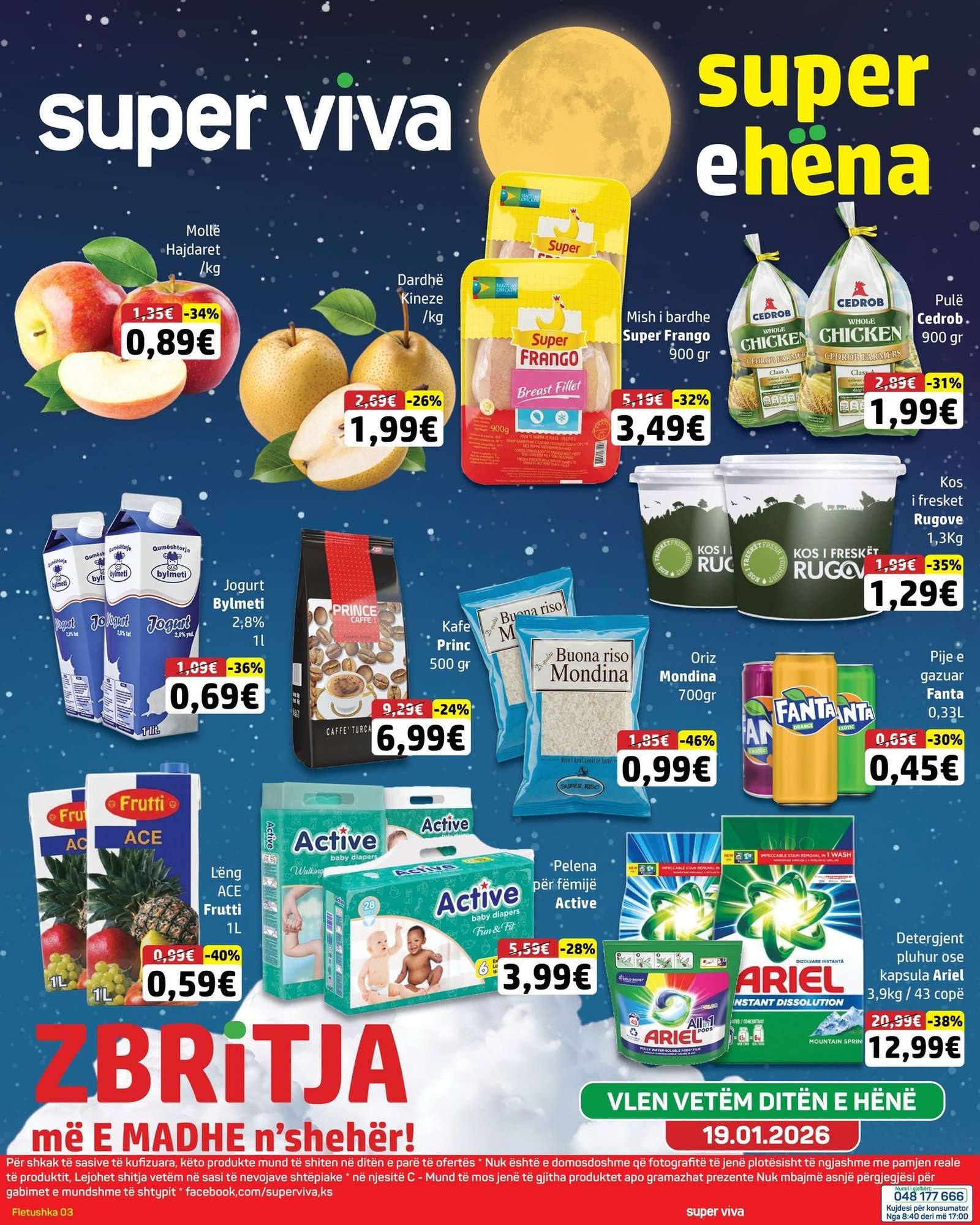 uper e Hëna me super çmime në Super Viva