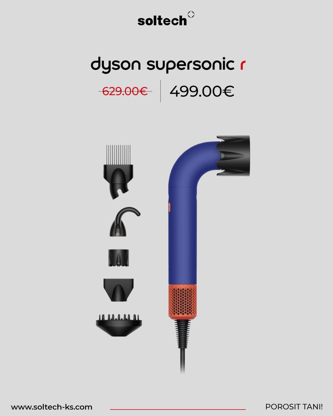 Tharësi ikonik i flokëve, tani me zbritje që nuk e sheh çdo ditë