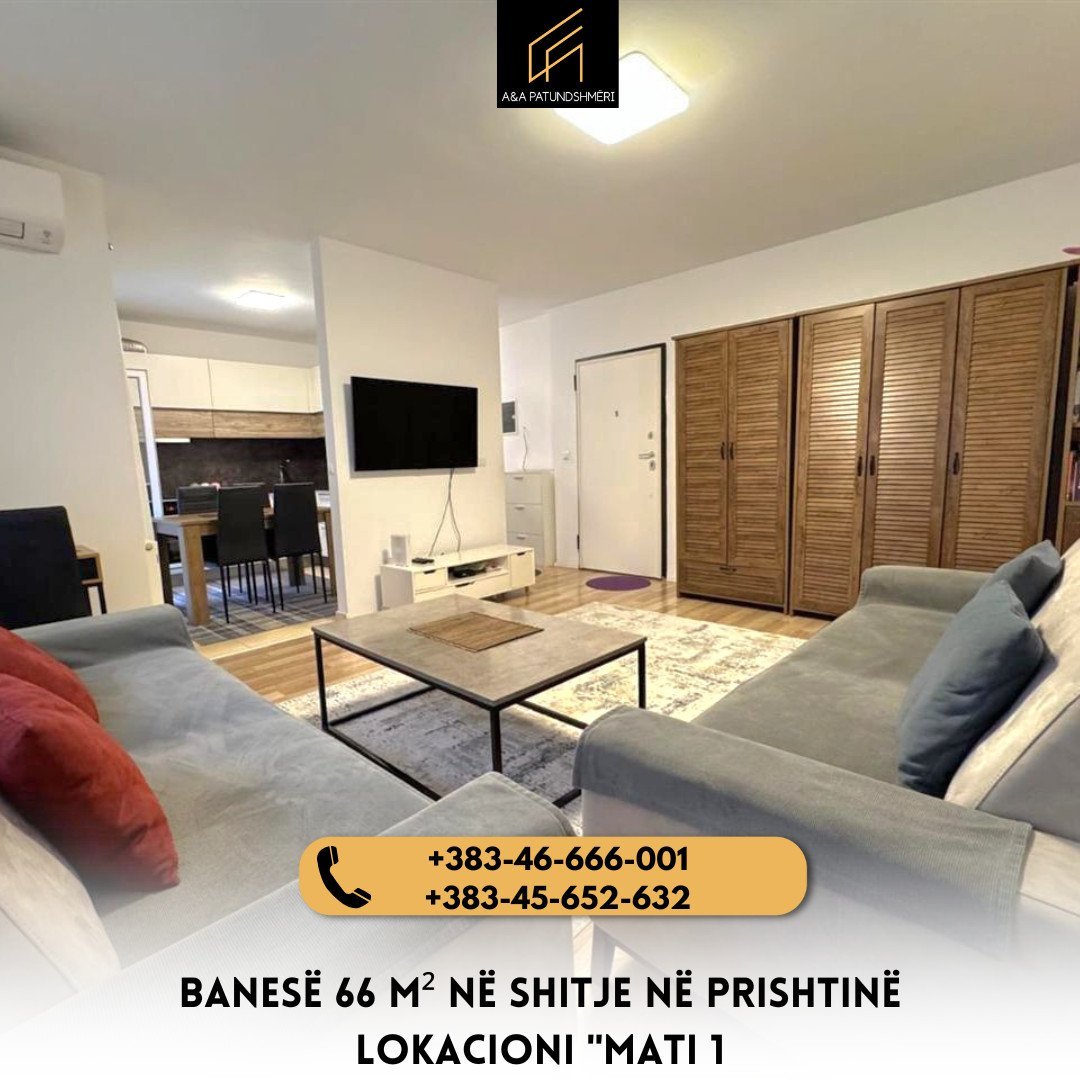 Banesë 66m² në Shitje Prishtinë/Mati 1