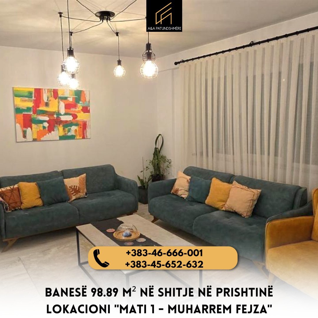 Banesë 98.89m² në Shitje Prishtinë/Mati 1
