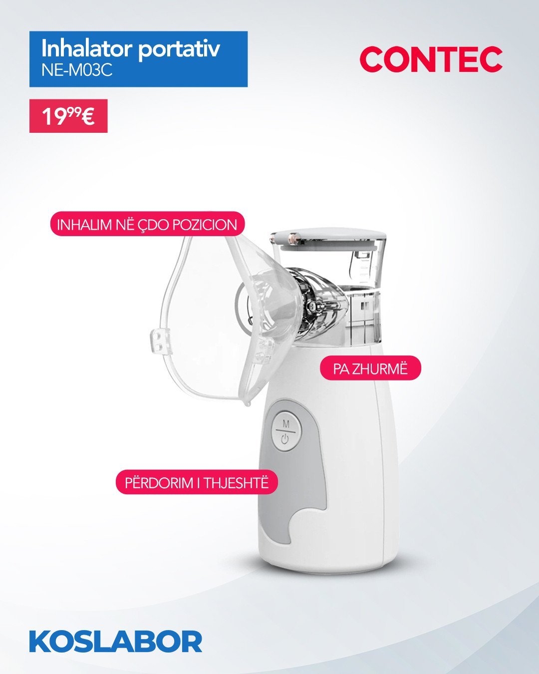 Contec NE-M03C është një inhalator portativ