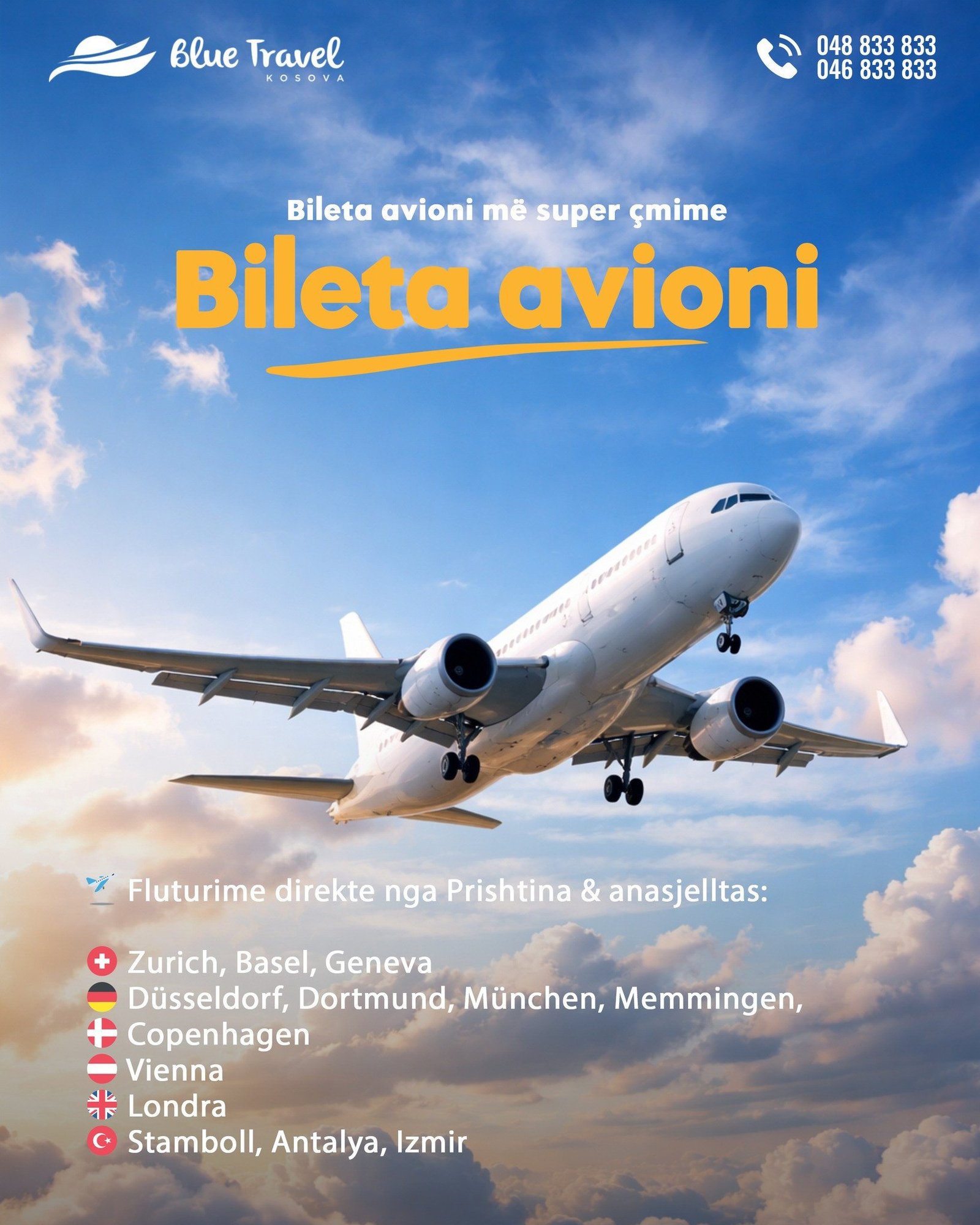 Bileta avioni me super çmime