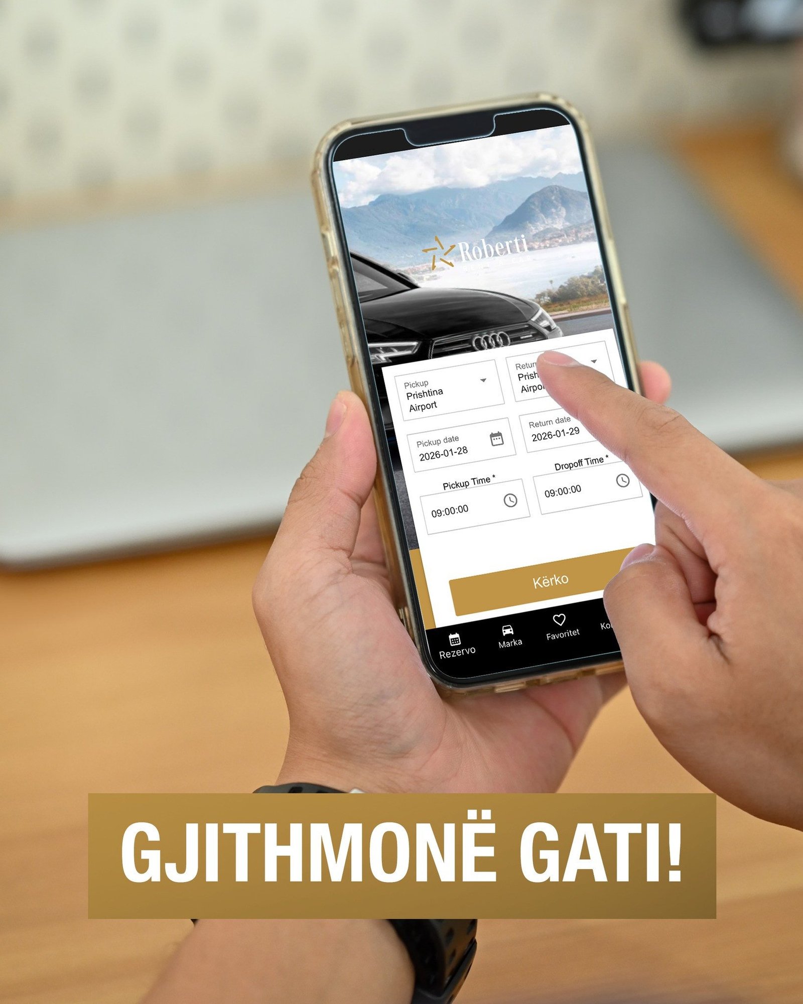 Makina e përsosur është vetëm një klikim larg!