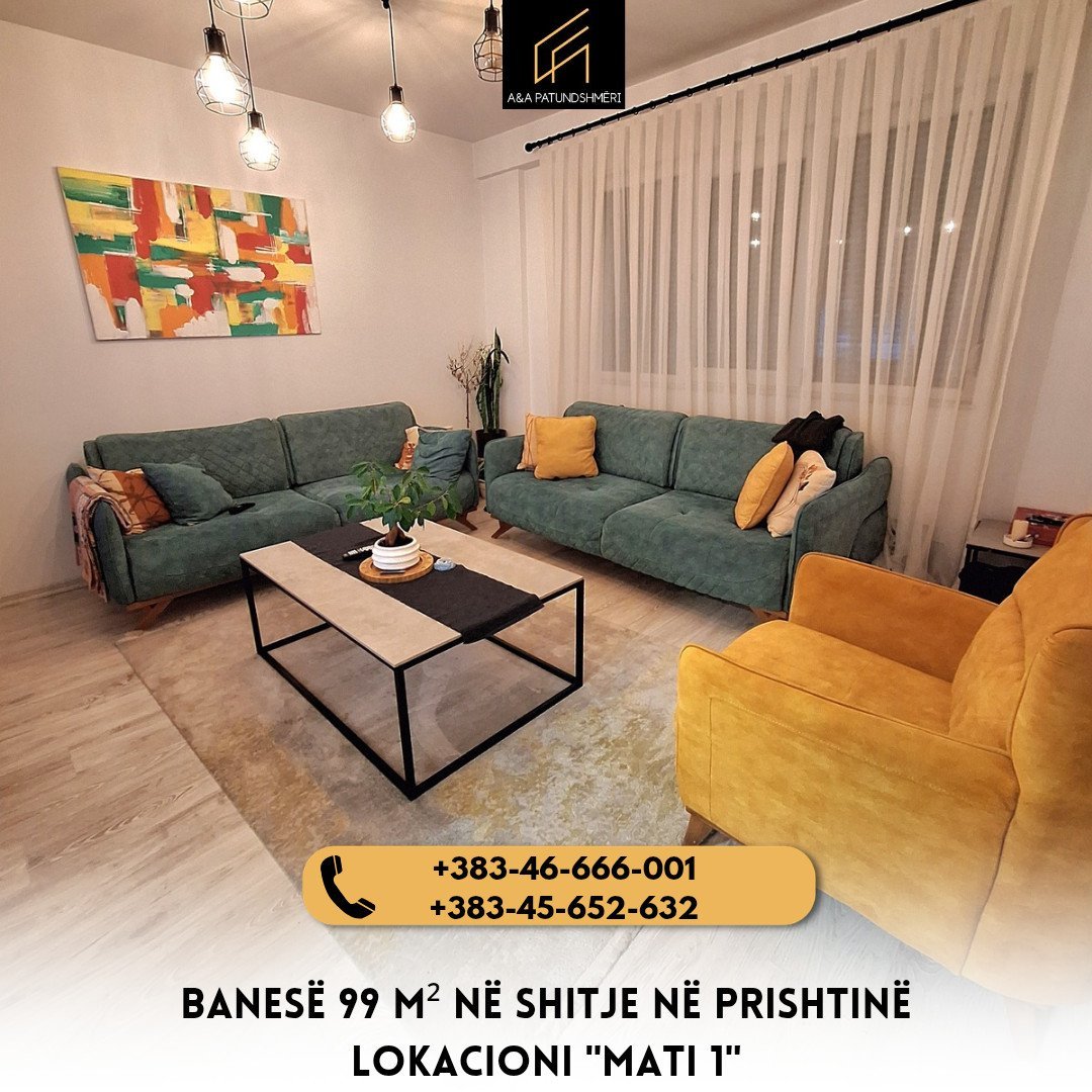 Banesë 99m² në Shitje Prishtinë/Mati 1