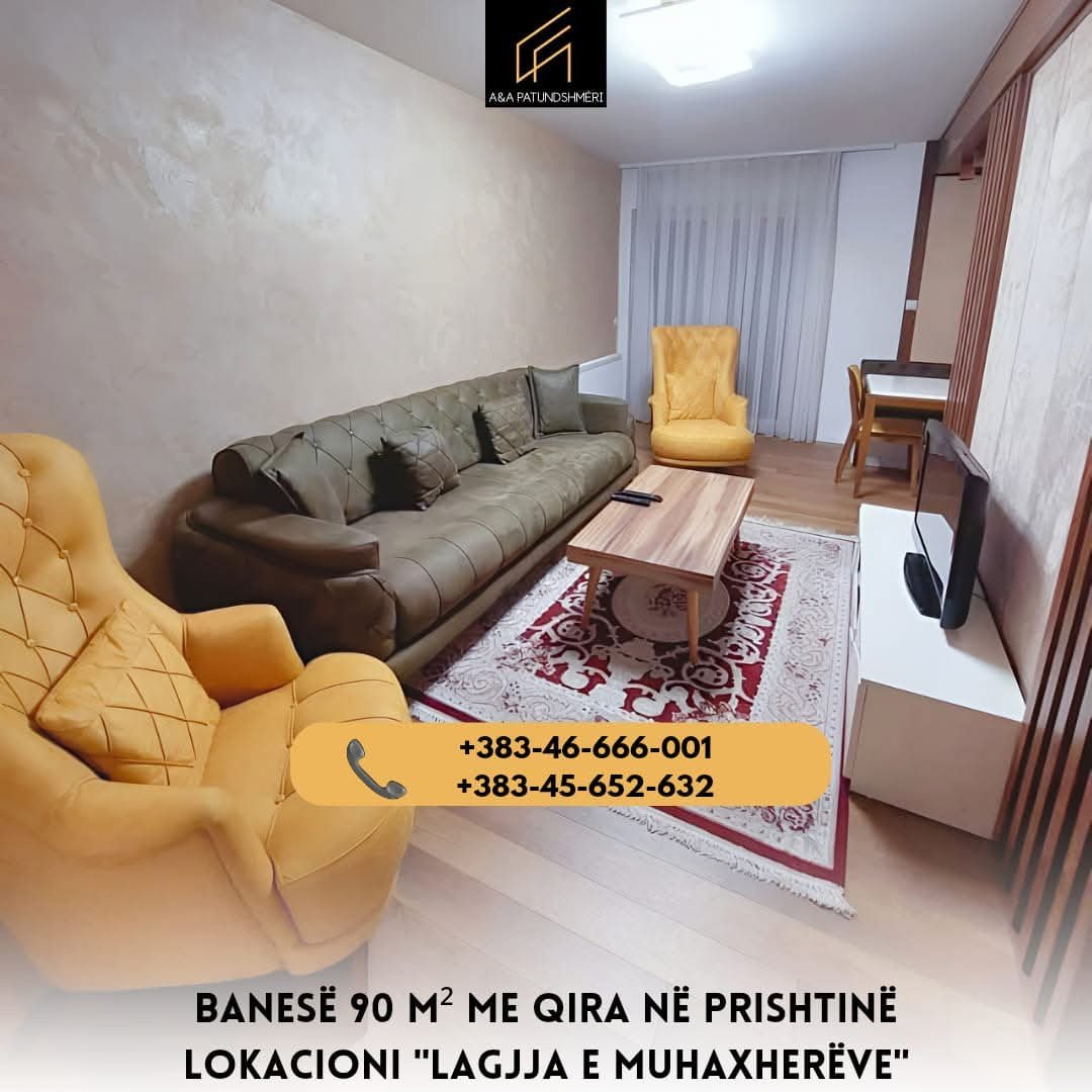 Banesë 90m² me Qira Prishtinë/Lagjja e Muhaxherëve