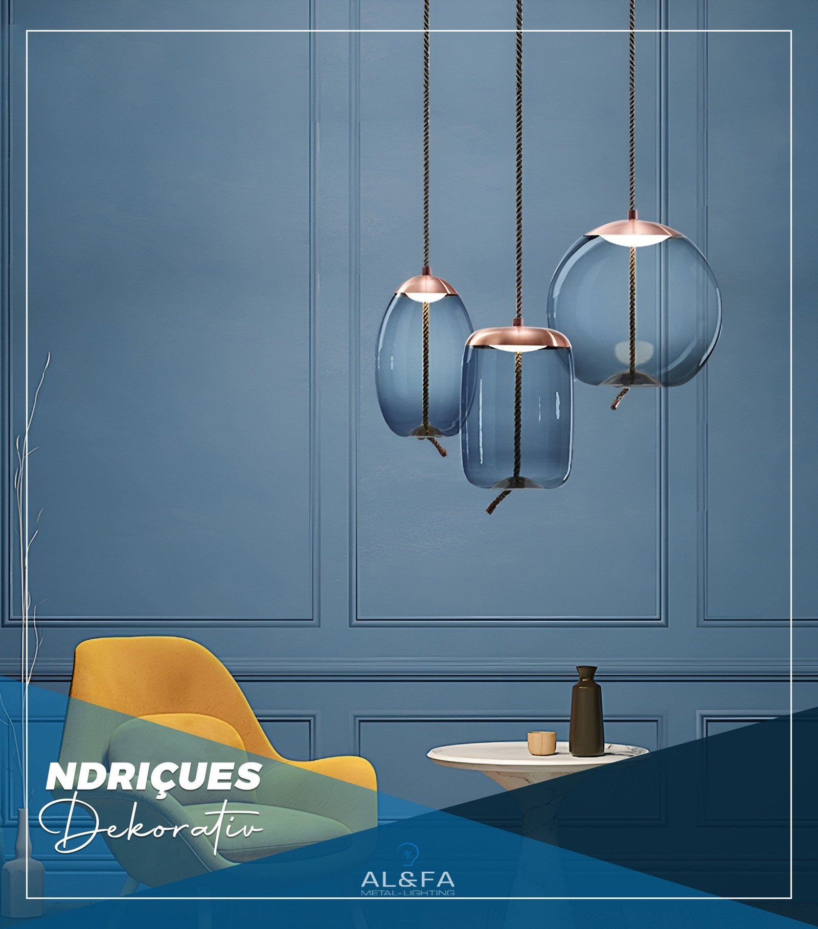 Ndriçues dekorativ me dizajn modern