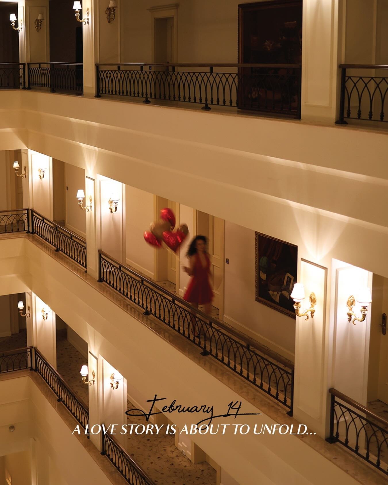 A love story is about to unfold