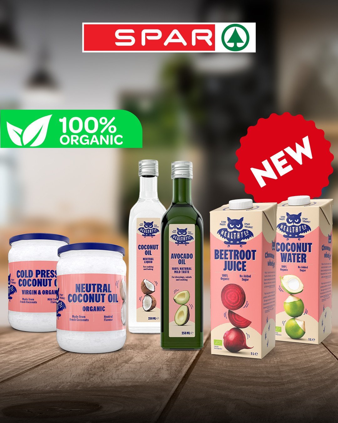 Produktet HealthyCo tashmë në SPAR