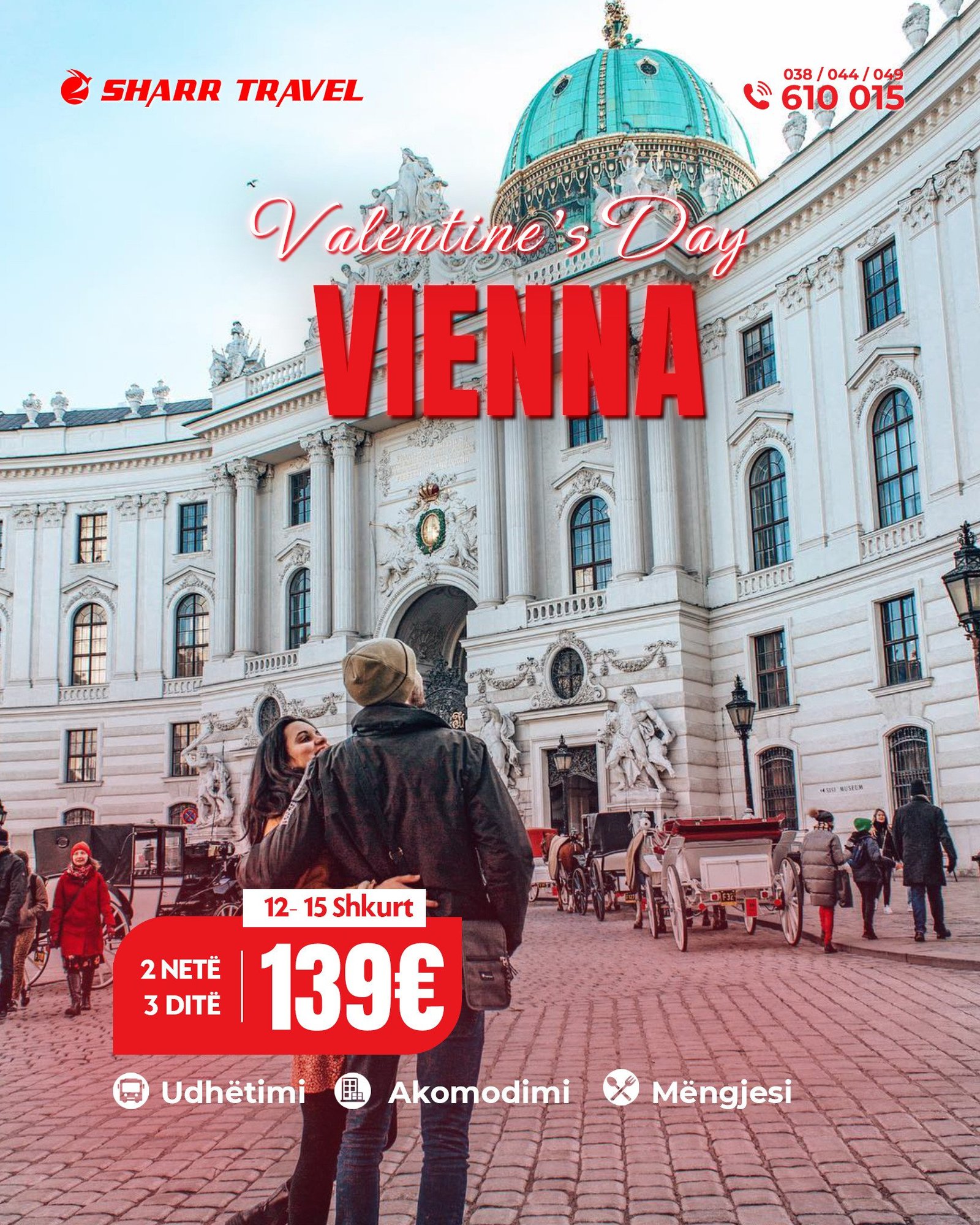 SHËN VALENTINI NË VIENNA & BUDAPEST