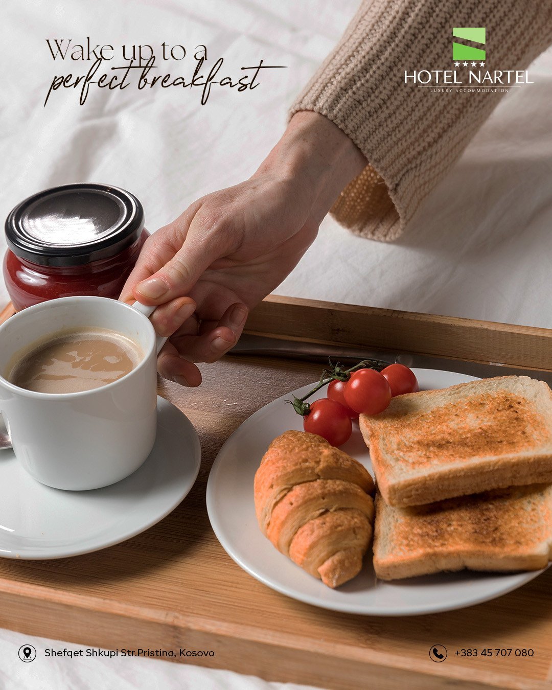 Start your day with a warm and delicious breakfast