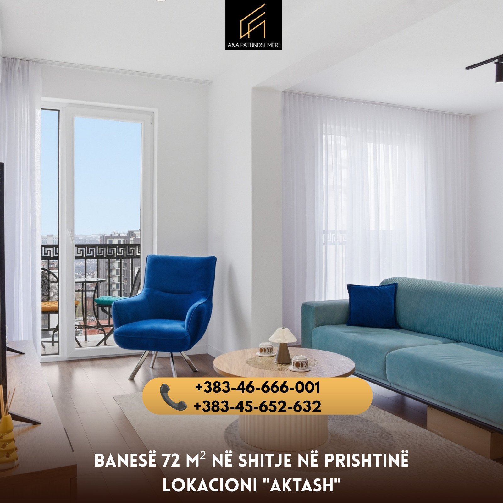 Banesë 72m² në Shitje Prishtinë/Aktash