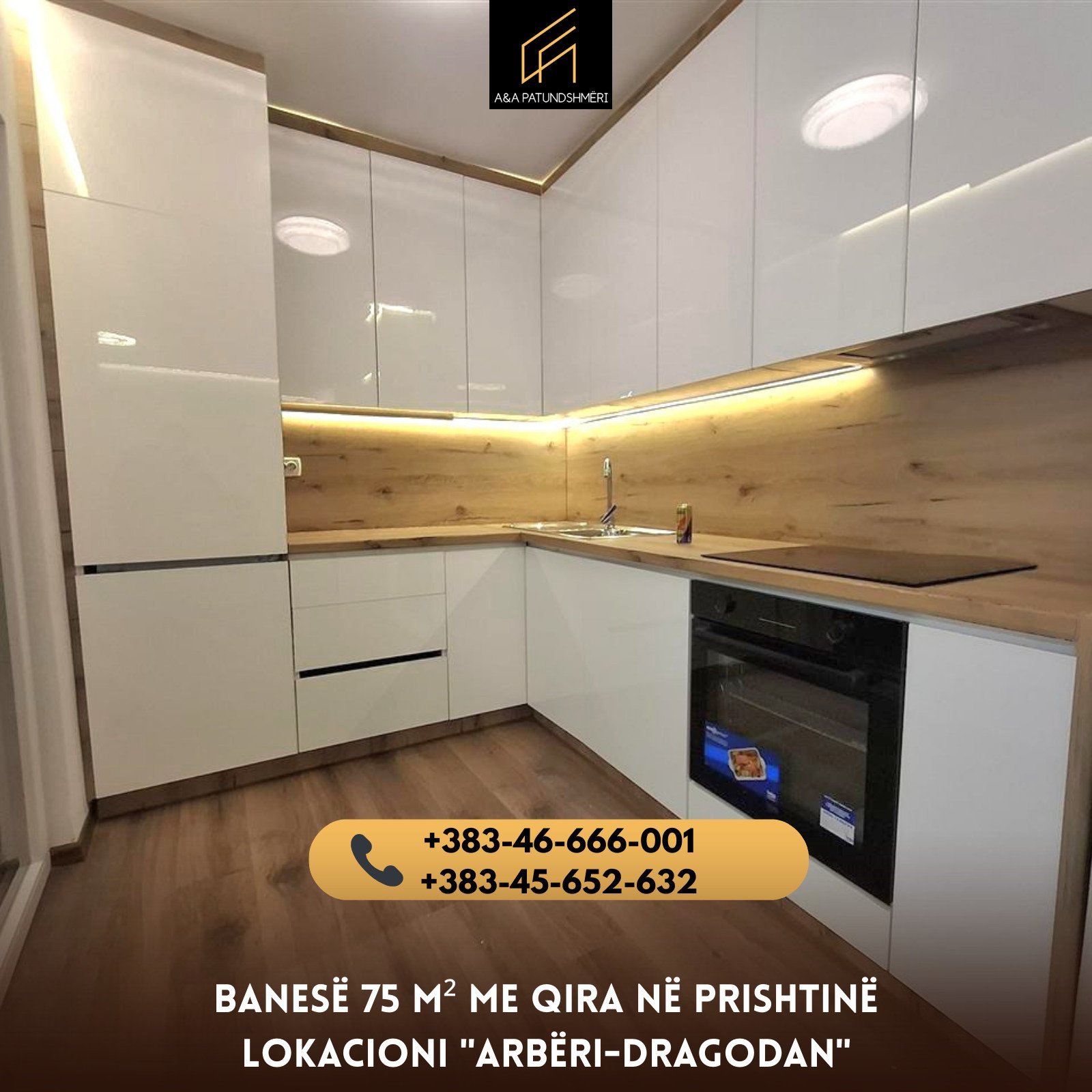 Banesë 75m² me Qira Prishtinë/Arbëri