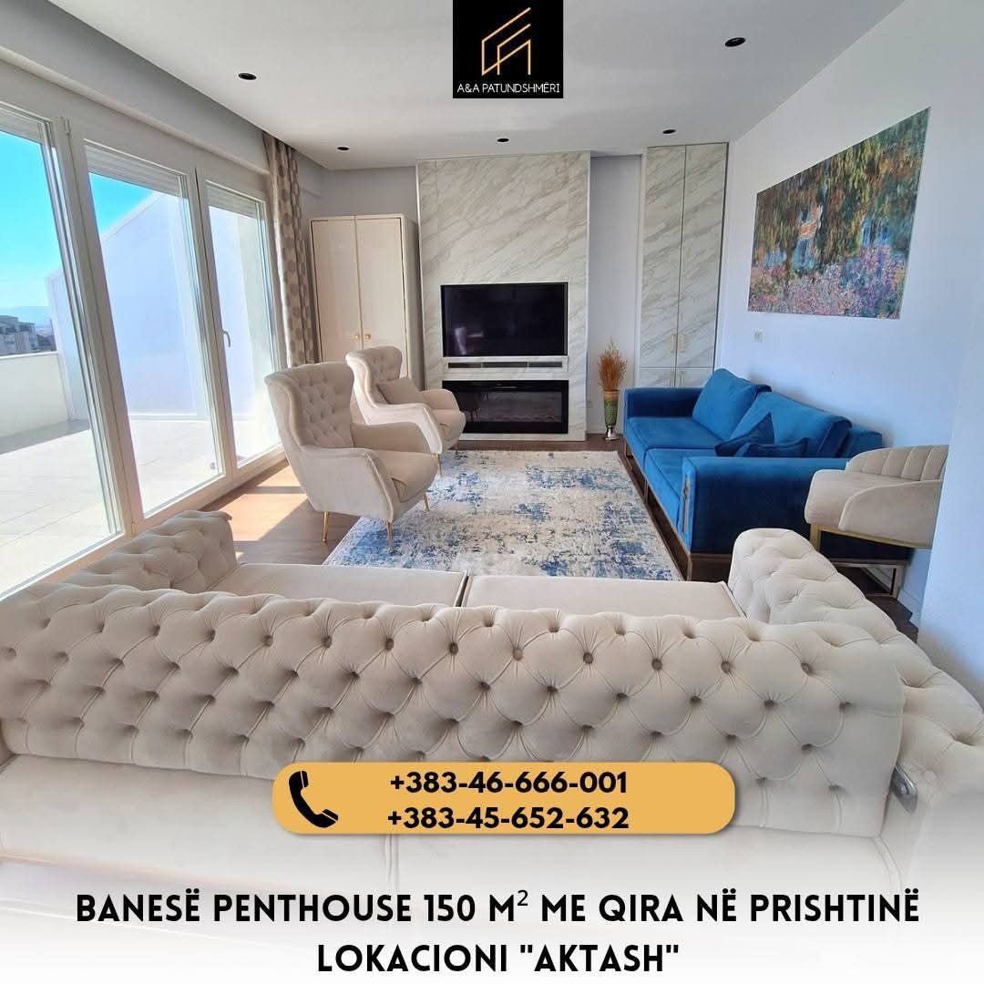 Banesë Penthouse 150m² me Qira Prishtinë/Aktash