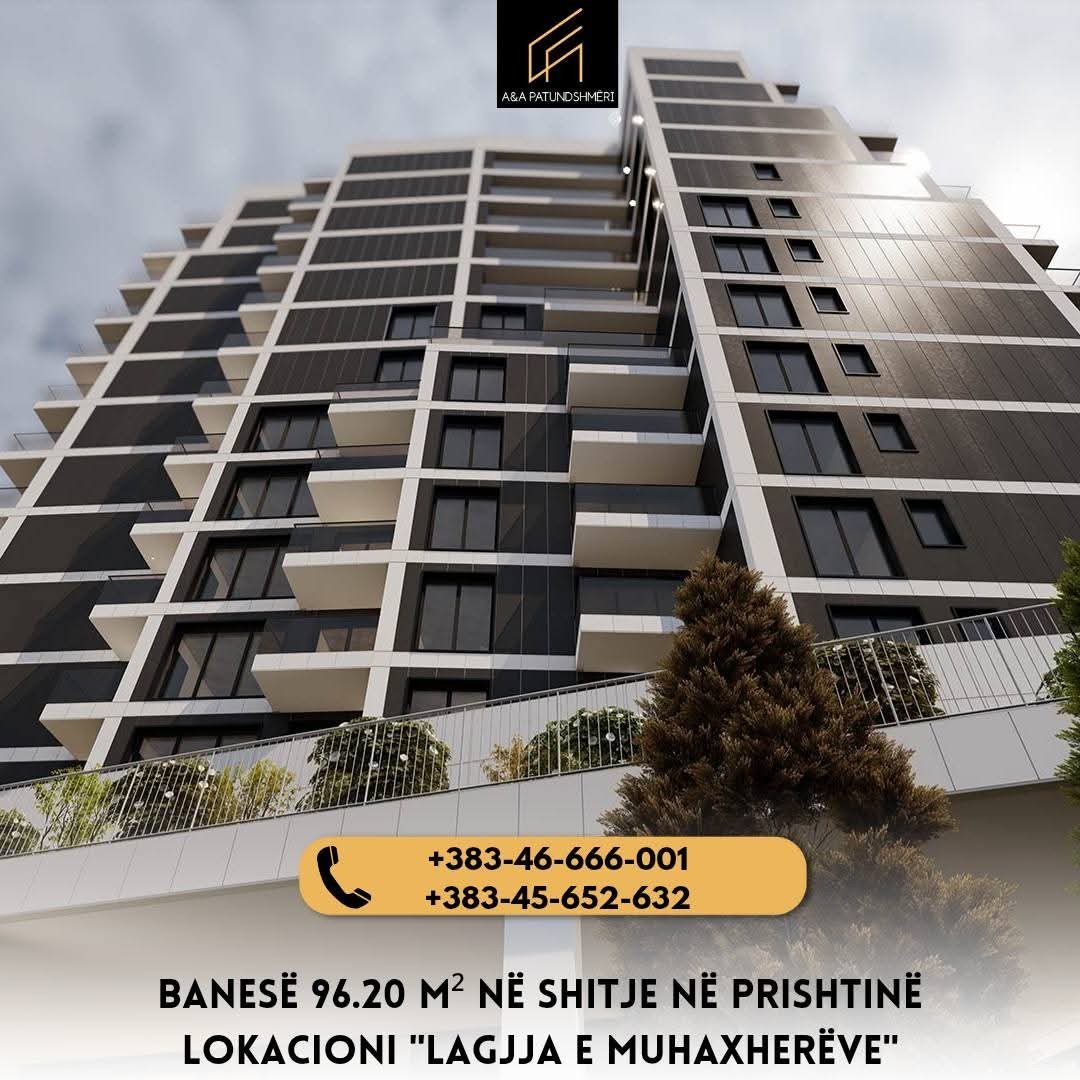 Banesë 96.20m² në Shitje Prishtinë/Lagjja e Muhaxherëve