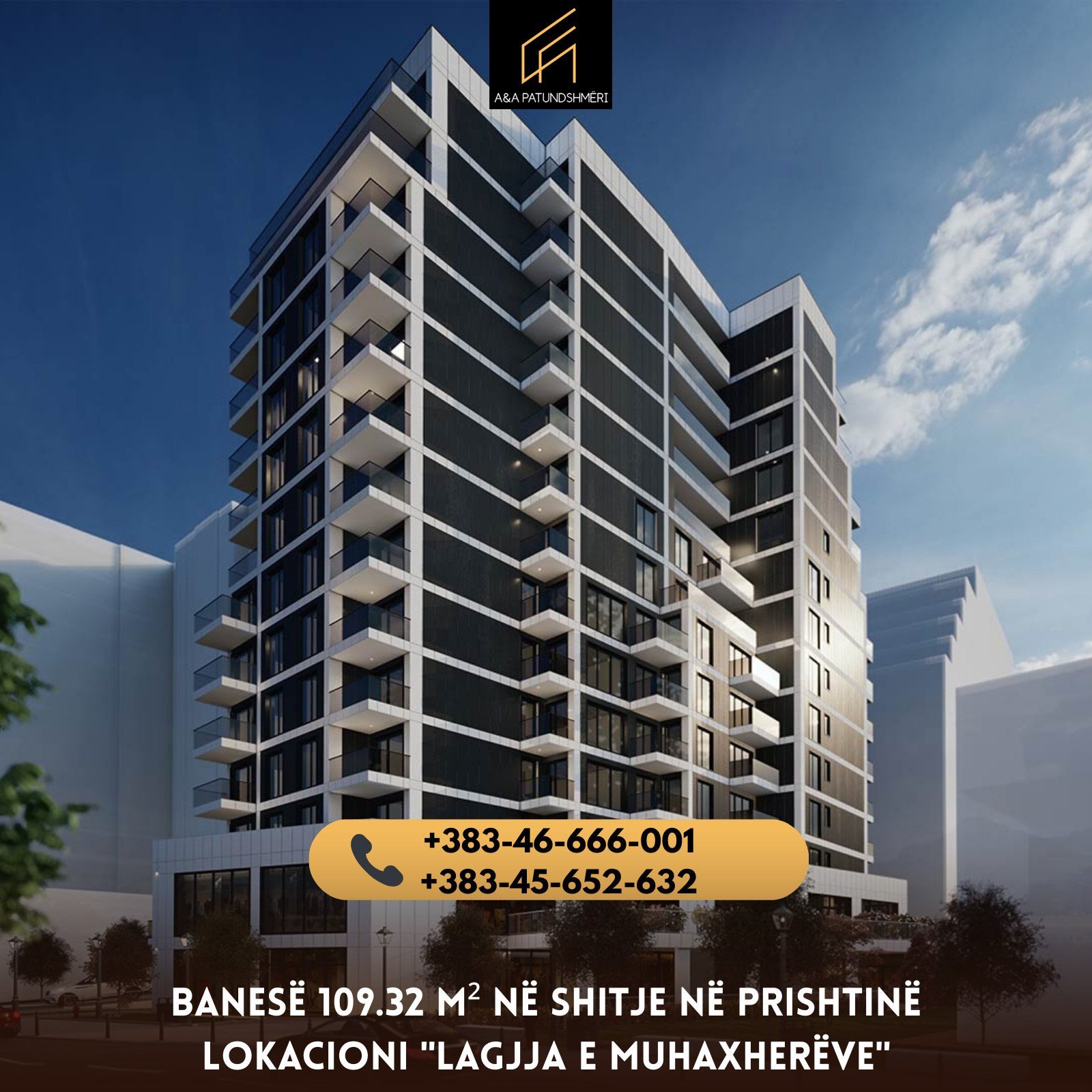 Banesë 109.32m² në Shitje Prishtinë/Lagjja e Muhaxherëve