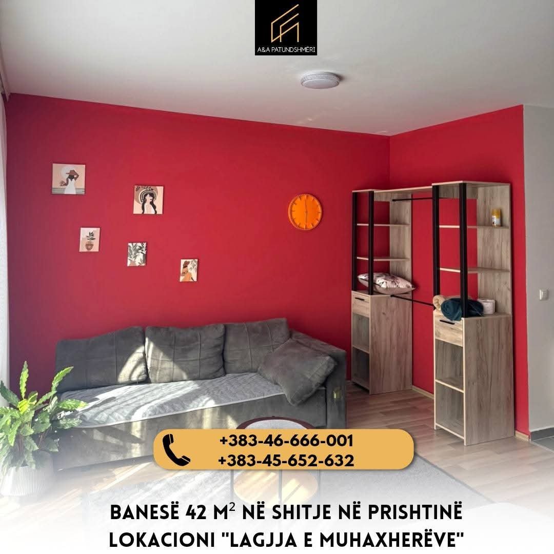 Banesë Garsoniere 42m² në Shitje Prishtinë/Lagjja e Muhaxherëve