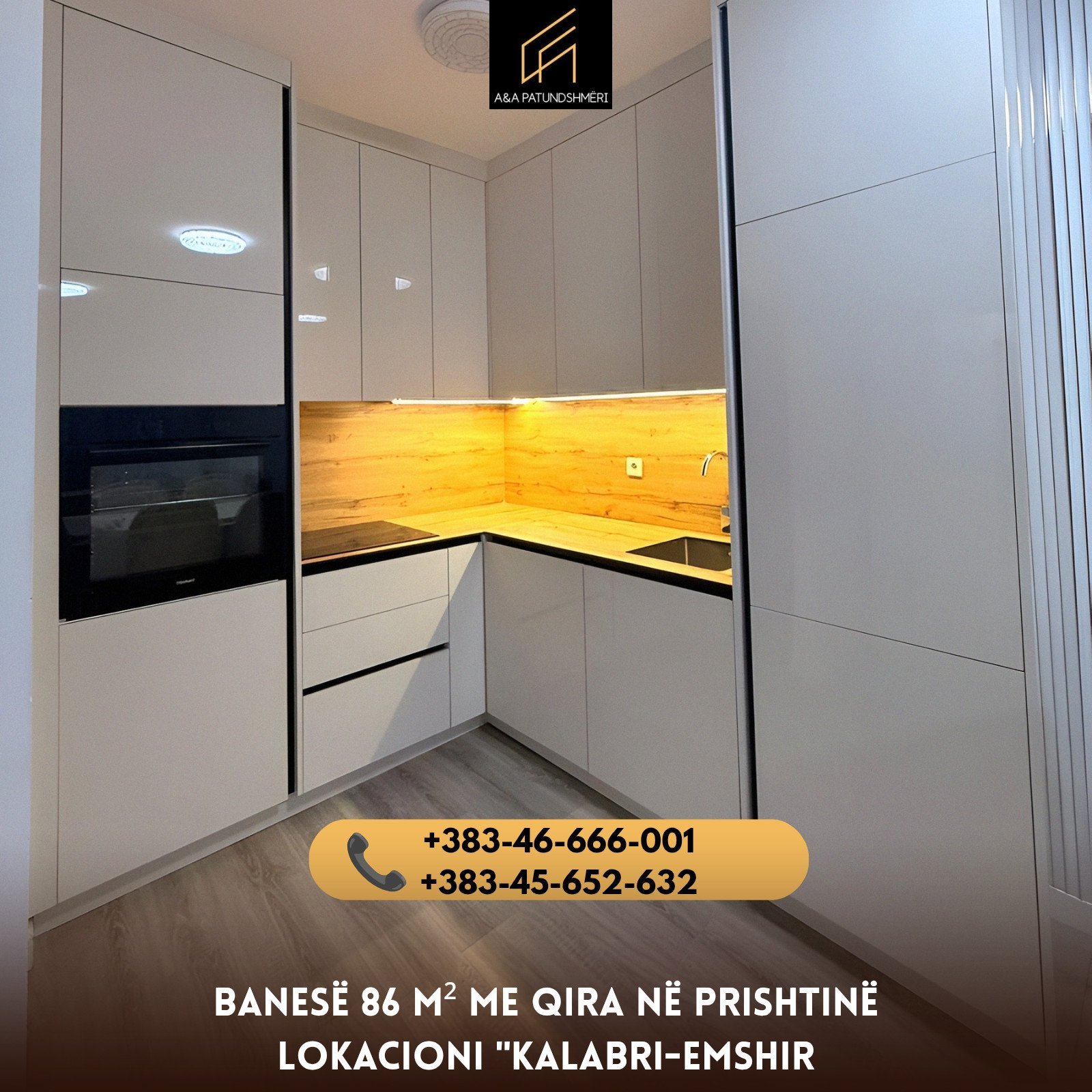 Banesë 86m² me Qira Prishtinë/Kalabri