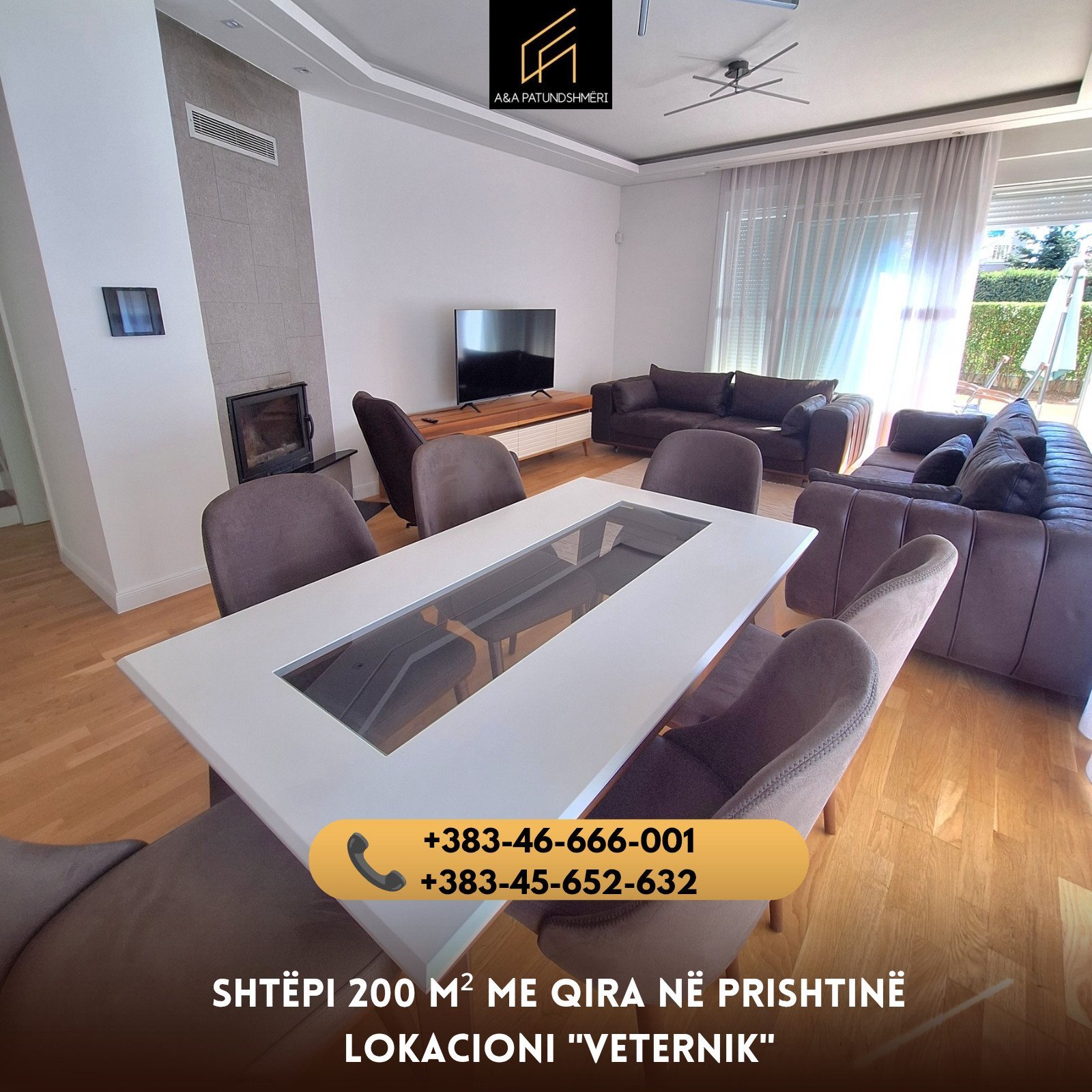 Shtëpi 200 m² me Qira Prishtinë/Veternik