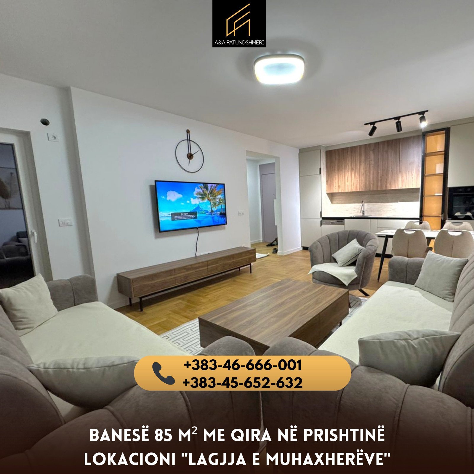 Banesë 85 m² me Qira Prishtinë/Lagjja e Muhaxherëve