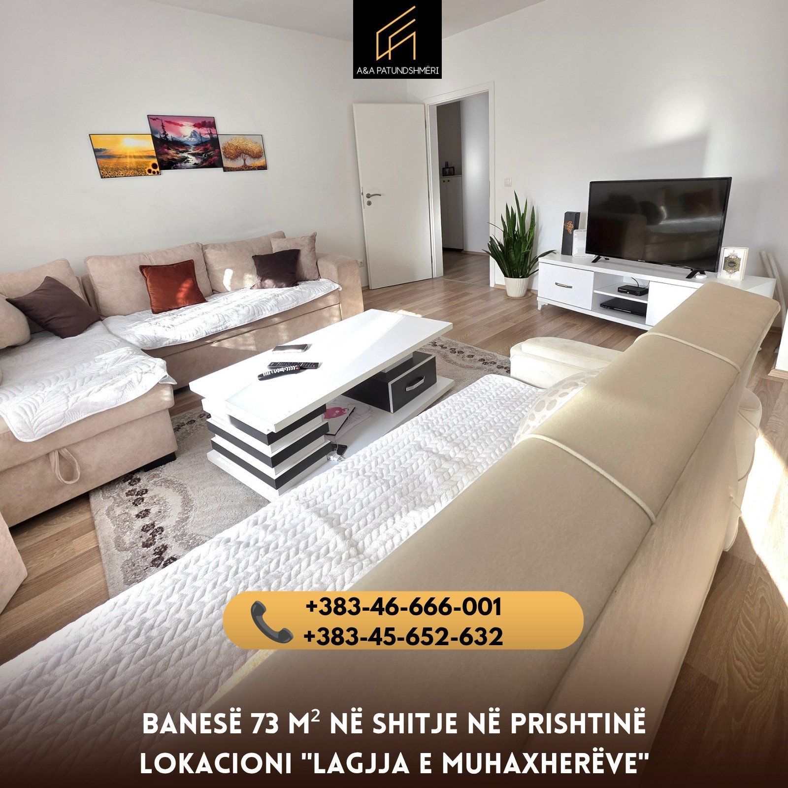 Banesë 73m² në Shitje Prishtinë/Lagjja e Muhaxherëve